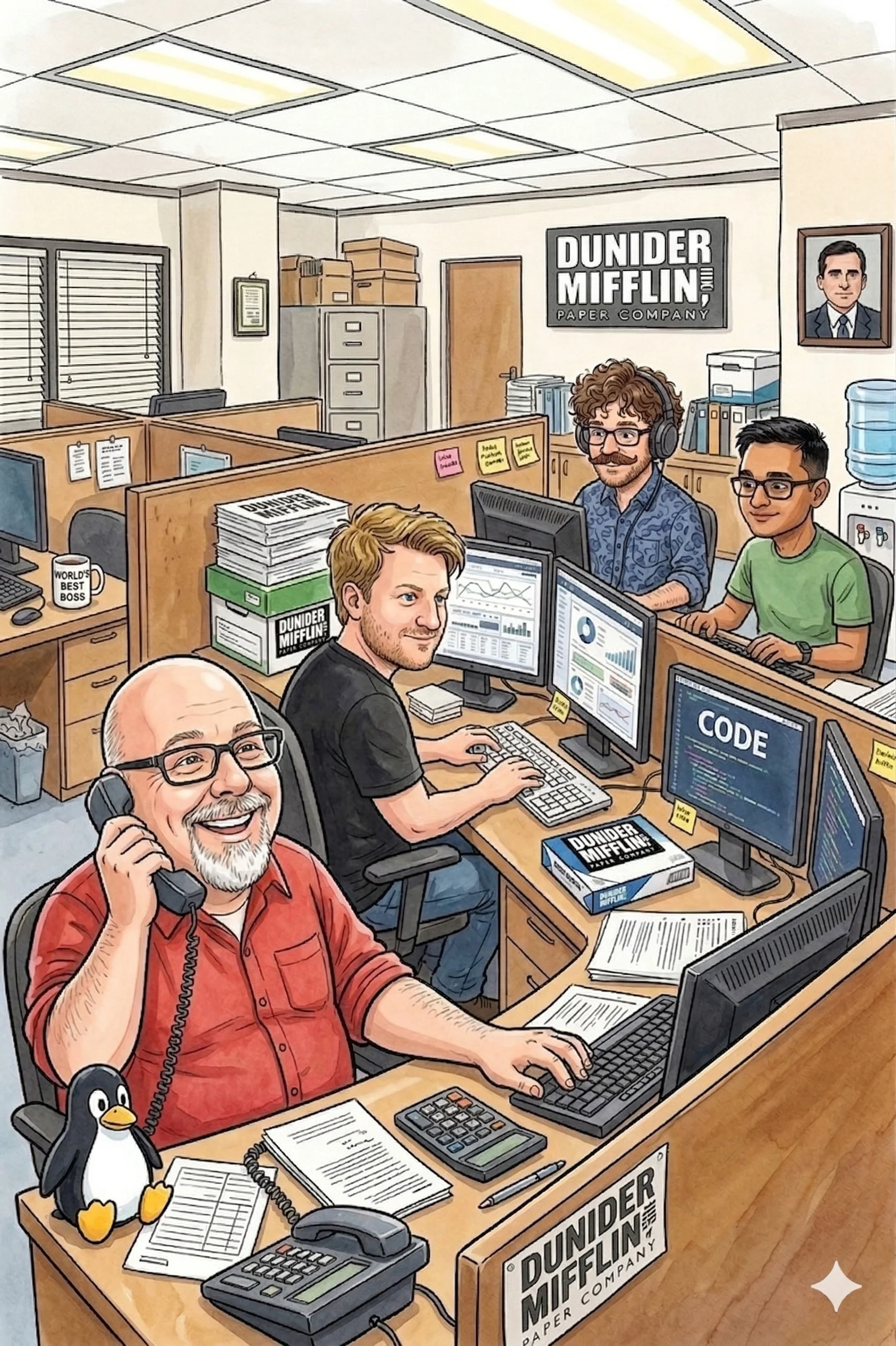 The E11 team at work