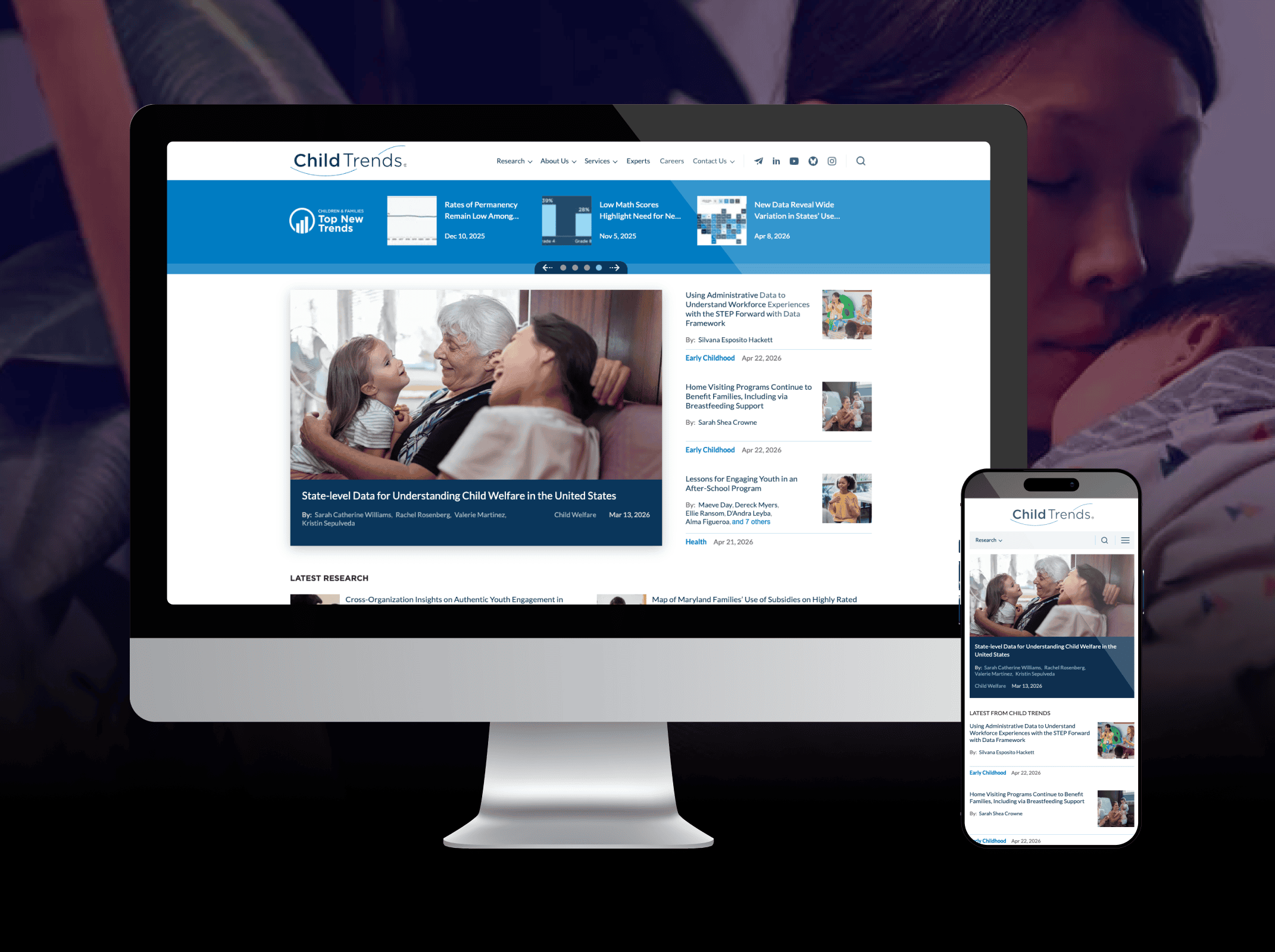 Streamlined CMS + modular page builder for a leading research nonprofit