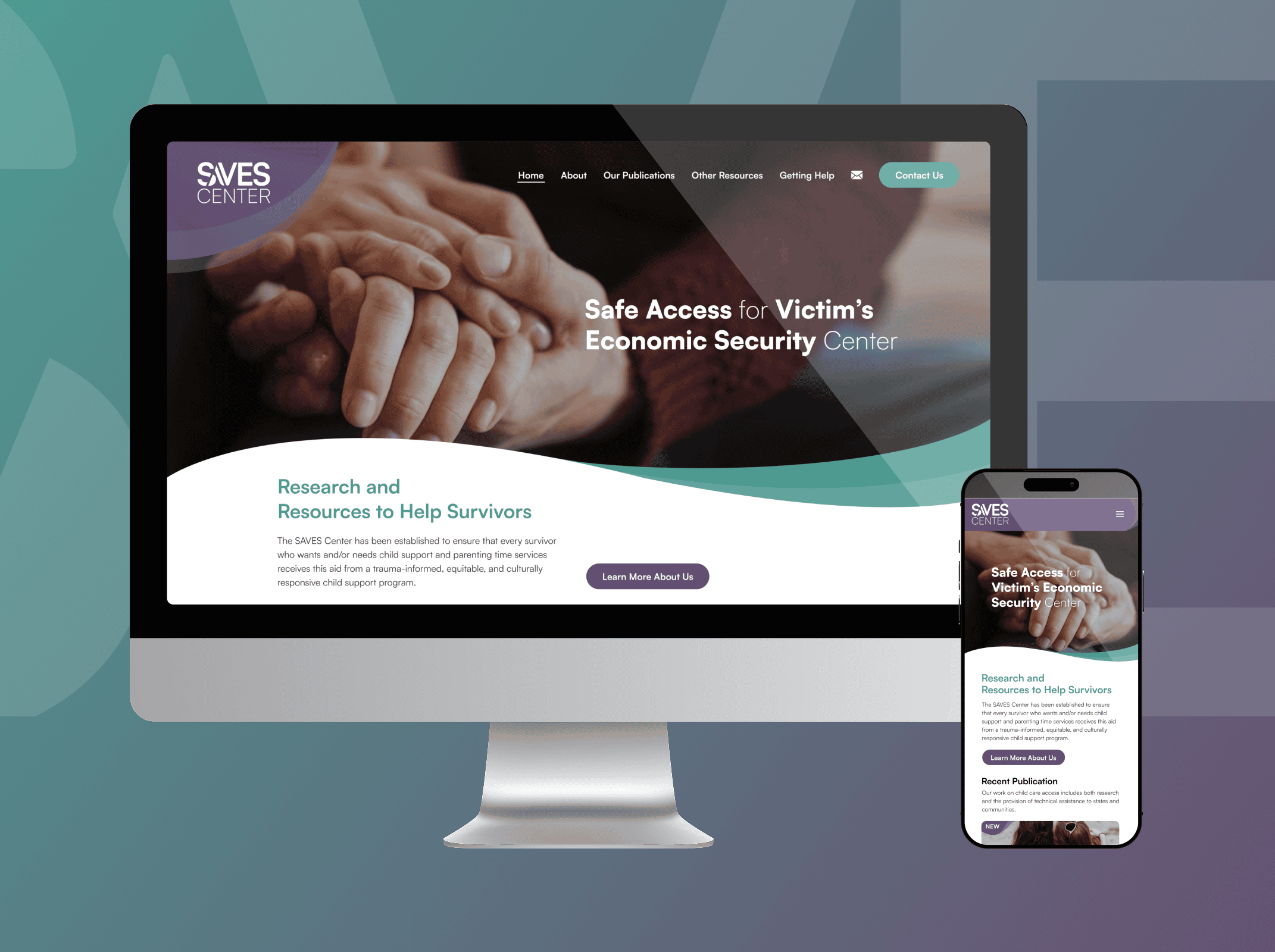 Trauma-informed resource hub for survivor-safe child support services