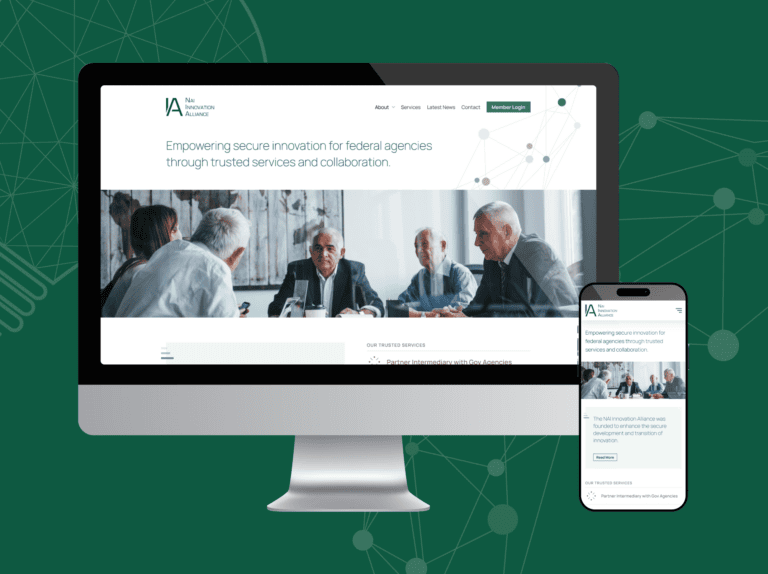 Innovation Alliance website and full academy redesign