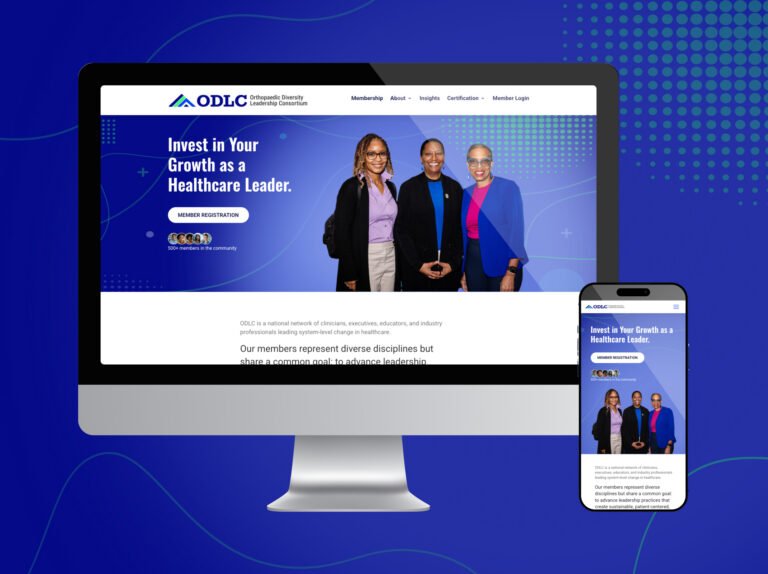 Website design and development for an education nonprofit