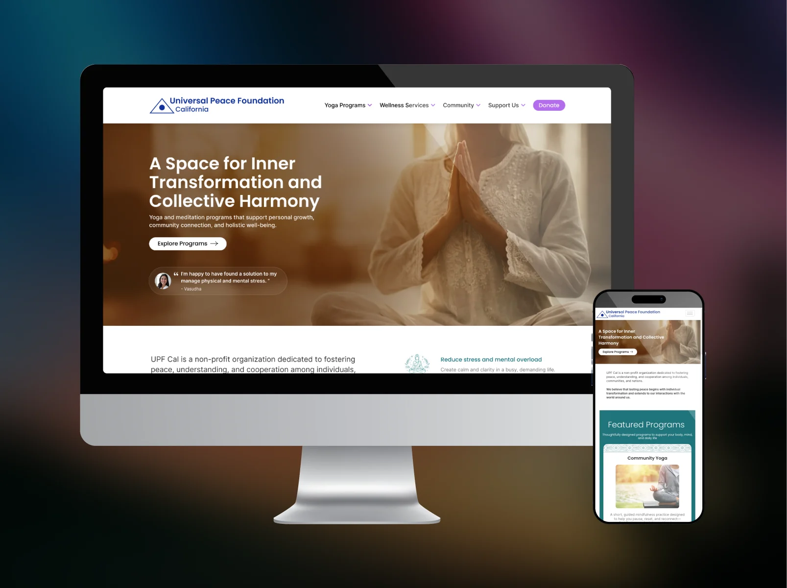 Foundation and launch for a California nonprofit
